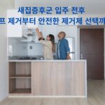 새집증후군 셀프제거