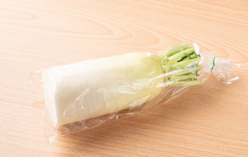 남은 무 보관방법, 밀폐용기에 바로 넣지 마세요